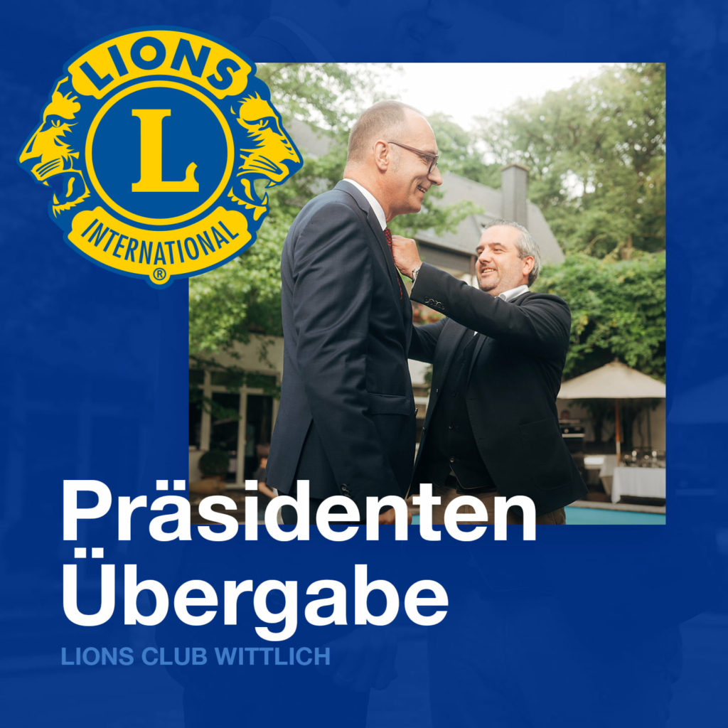 Präsidentenübergabe 2021 - Lions Club Wittlich
