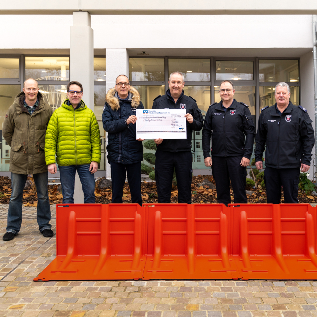 Mobile Hochwasserschutzzäune für die Region - Lions Club Wittlich
