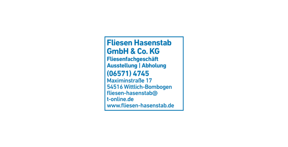 Fliesen Hasenstab GmbH & Co. KG