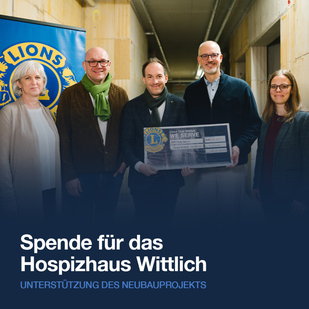 Spende für das Hospizhaus Wittlich